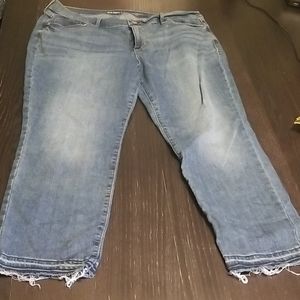 Old Navy ankle Capri jeans size 14
